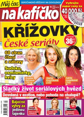 Křížovky Můj čas na kafíčko České seriály