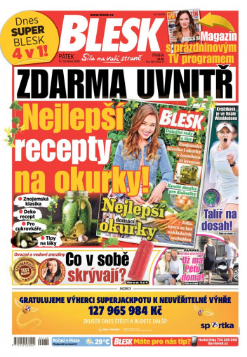 Páteční Blesk s TV magazínem