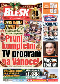 Páteční Blesk s TV magazínem